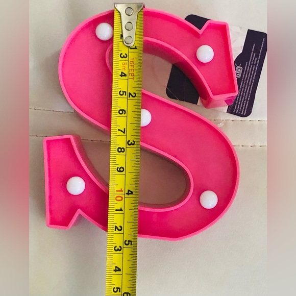 3 LED light up Assorted alphabet letters (A B C J K L M S) new - Picture 7 of 16